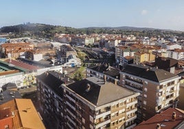 Imagen panorámica de Torrelavega.