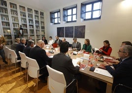 Imagen del último encuentro del Patronato celebrado el 11 de enero de 2023.