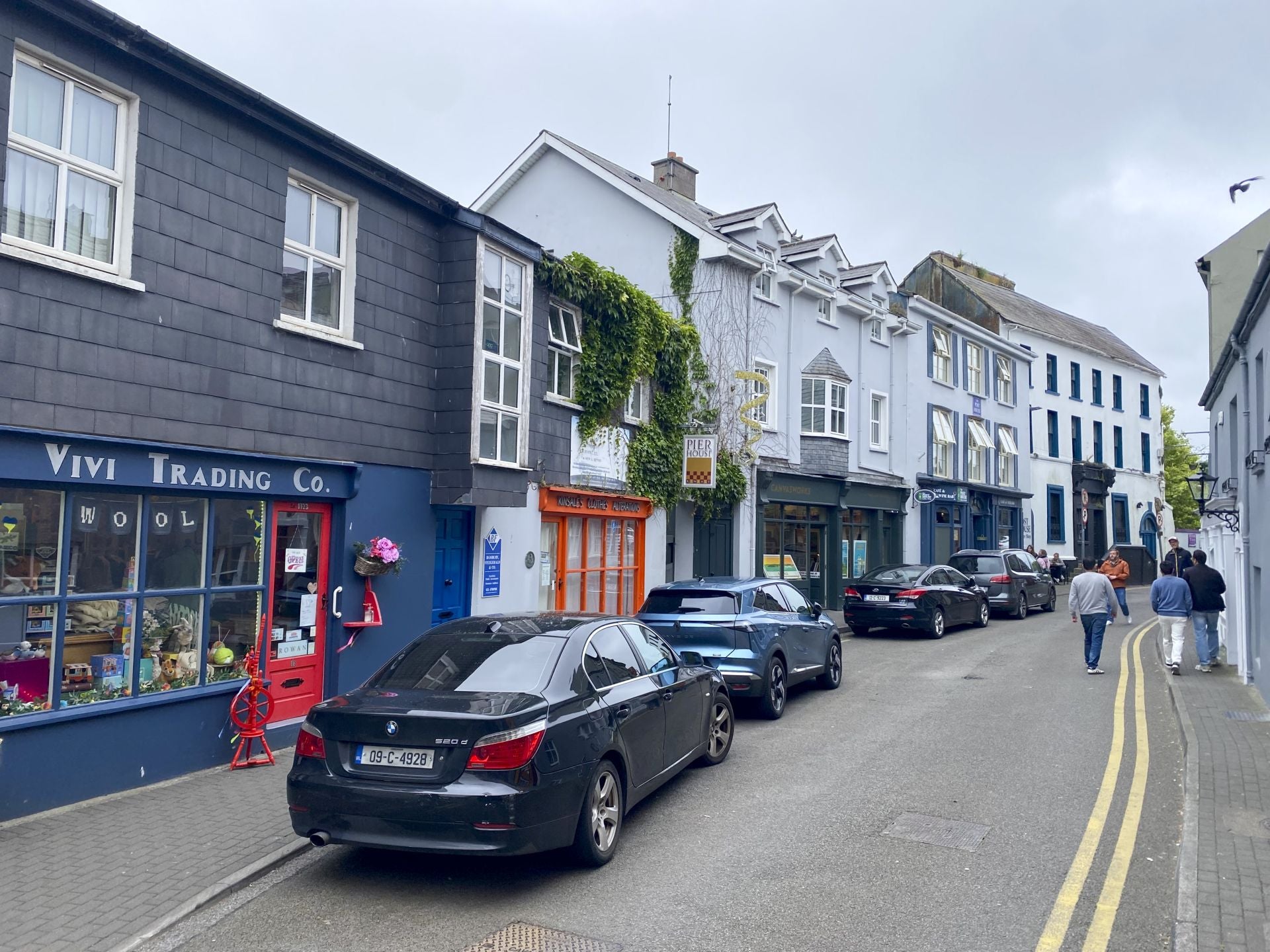 De paseo por las calles de Kinsale.