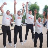 Los jugadores de Borbolla celebran el título en Supercopa.