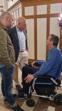 Juan Carlos Unzué, en el Racing