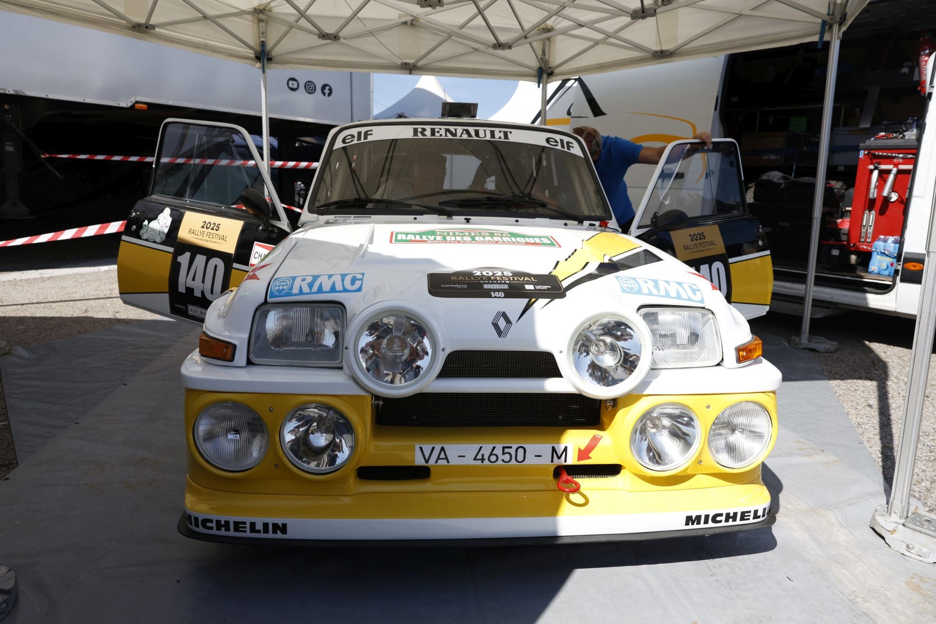 El Renault 5 Maxi Turbo de Christian Poumeri.