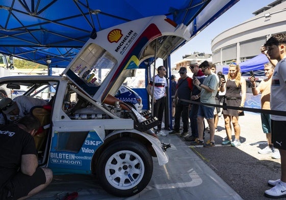 El Peugeot 205 T16 que conducirá Ari Vatanen.