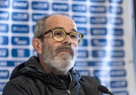 Álvaro Cervera,entrenador del Tenerife.