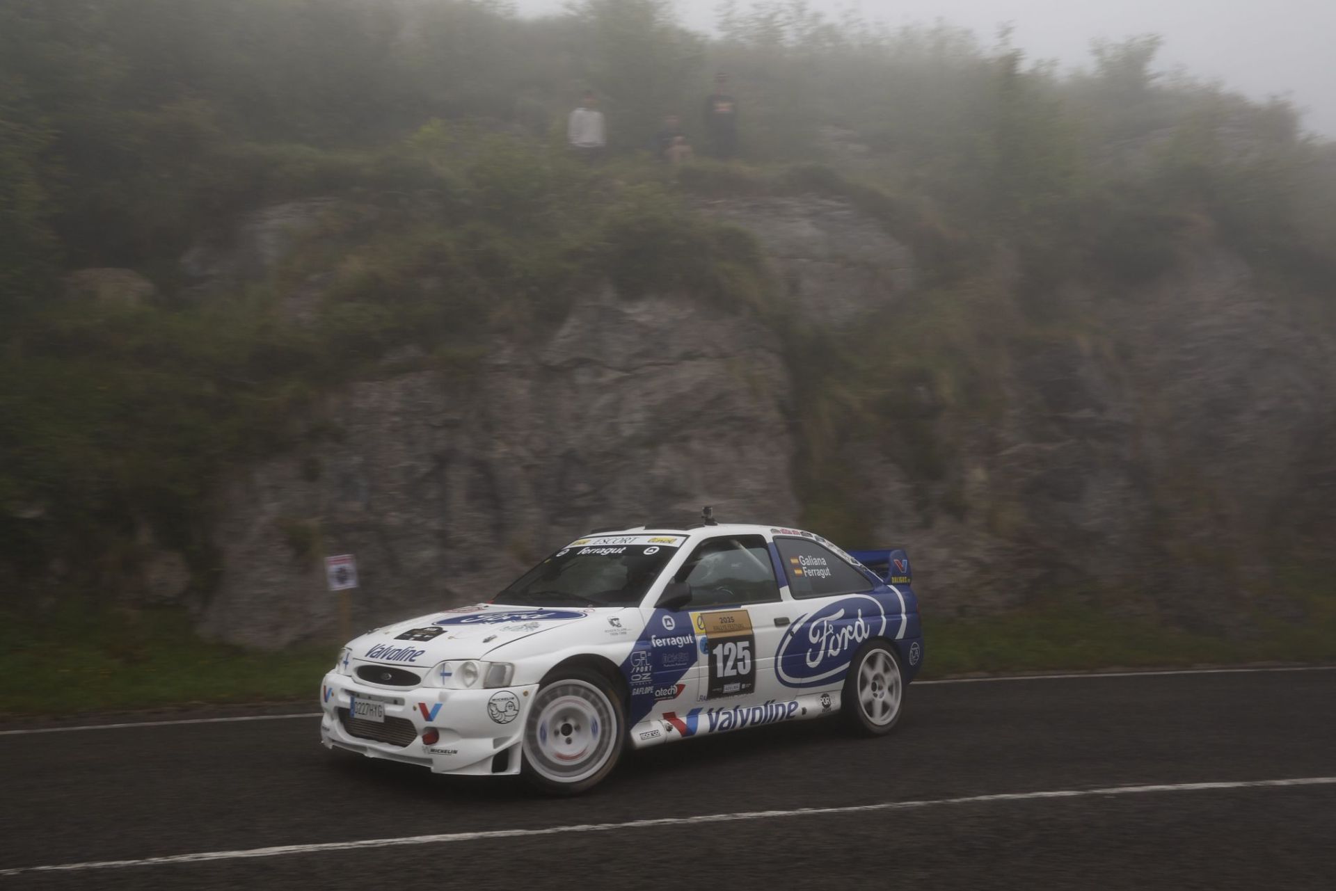 El Ford Escort WRC de Nadal Galiana.
