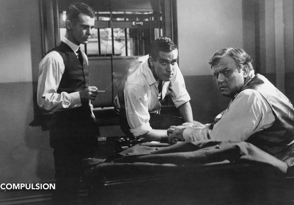 Bradford Dillman, Dean Stockwell y Orson Welles.