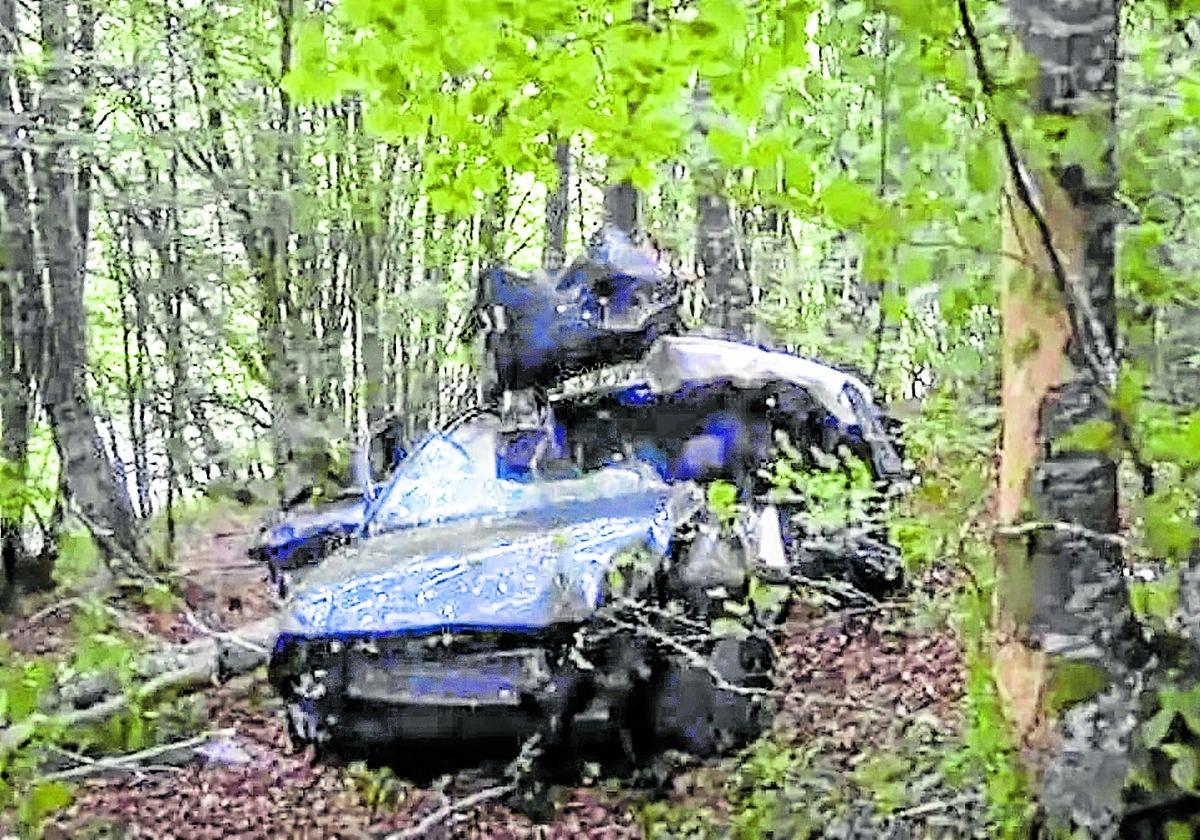 Dos jóvenes que volvían del rally de Hoznayo mueren en un accidente en Burgos