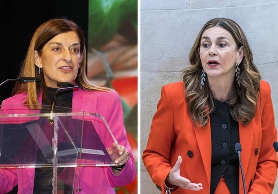 María José Sáenz de Buruaga y Paula Fernández