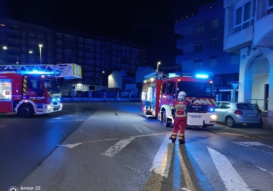 El incidente tuvo lugar sobre las 02.00 horas de esta madrugada.