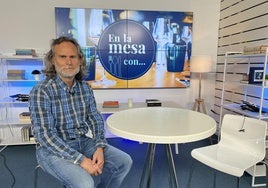 Pablo Herrero, en las instalaciones de El Diario Montañés.