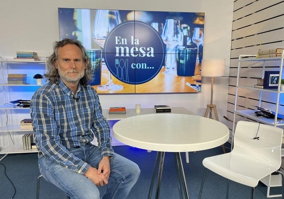 Pablo Herrero, en las instalaciones de El Diario Montañés.