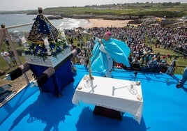 El obispo de Santander celebró la misa