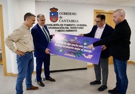 Presentación de la campaña en la consejería de Medio Ambiente
