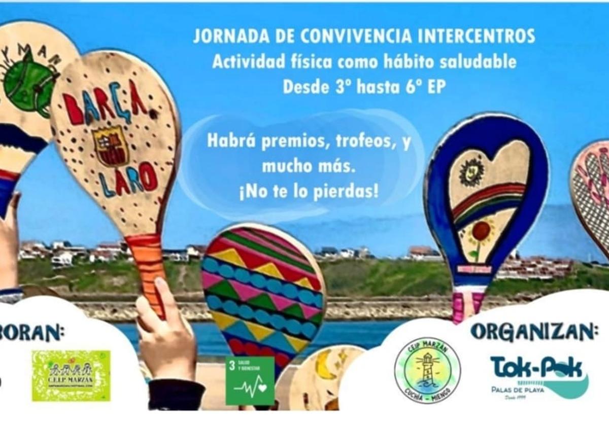 Torneo Escolar de Palas en la playa de Cuchía