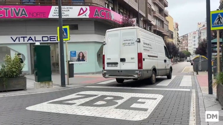 Primer día de ZBE en Torrelavega
