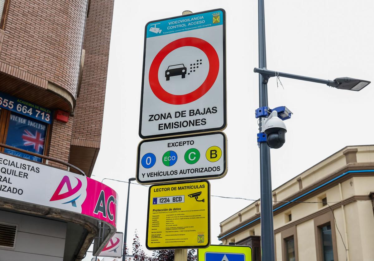 Torrelavega restringe el tráfico por la Zona de Bajas Emisiones