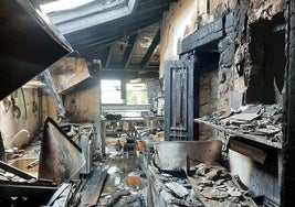 Un incendio calcina la cocina de un restaurante en Liencres