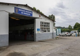 Instalaciones del Depositivo Municipal de Vehículos, en Barreda.