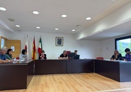 Un momento del Pleno en el que se sacó a relucir el informe del interventor en Liendo.