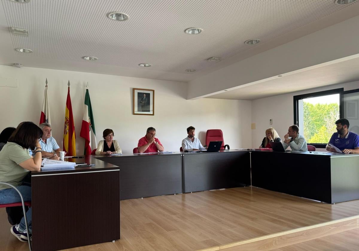 Intervención del interventor de Liendo durante el pleno del pasado viernes.