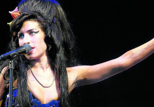 La cantante Amy Winehouse.