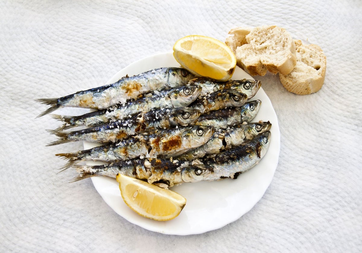 Sardinas asadas...¡qué mejor alimento en estas fechas!