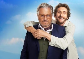Christian Clavie y Baptiste Lecaplain, en el filme francés.