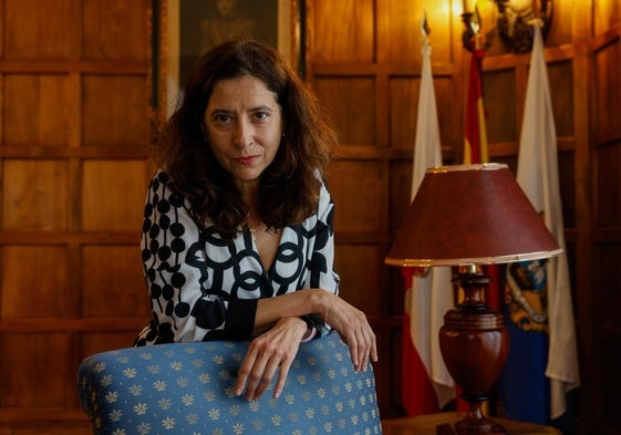 Ana Merino regresa hoy a Cantabria.