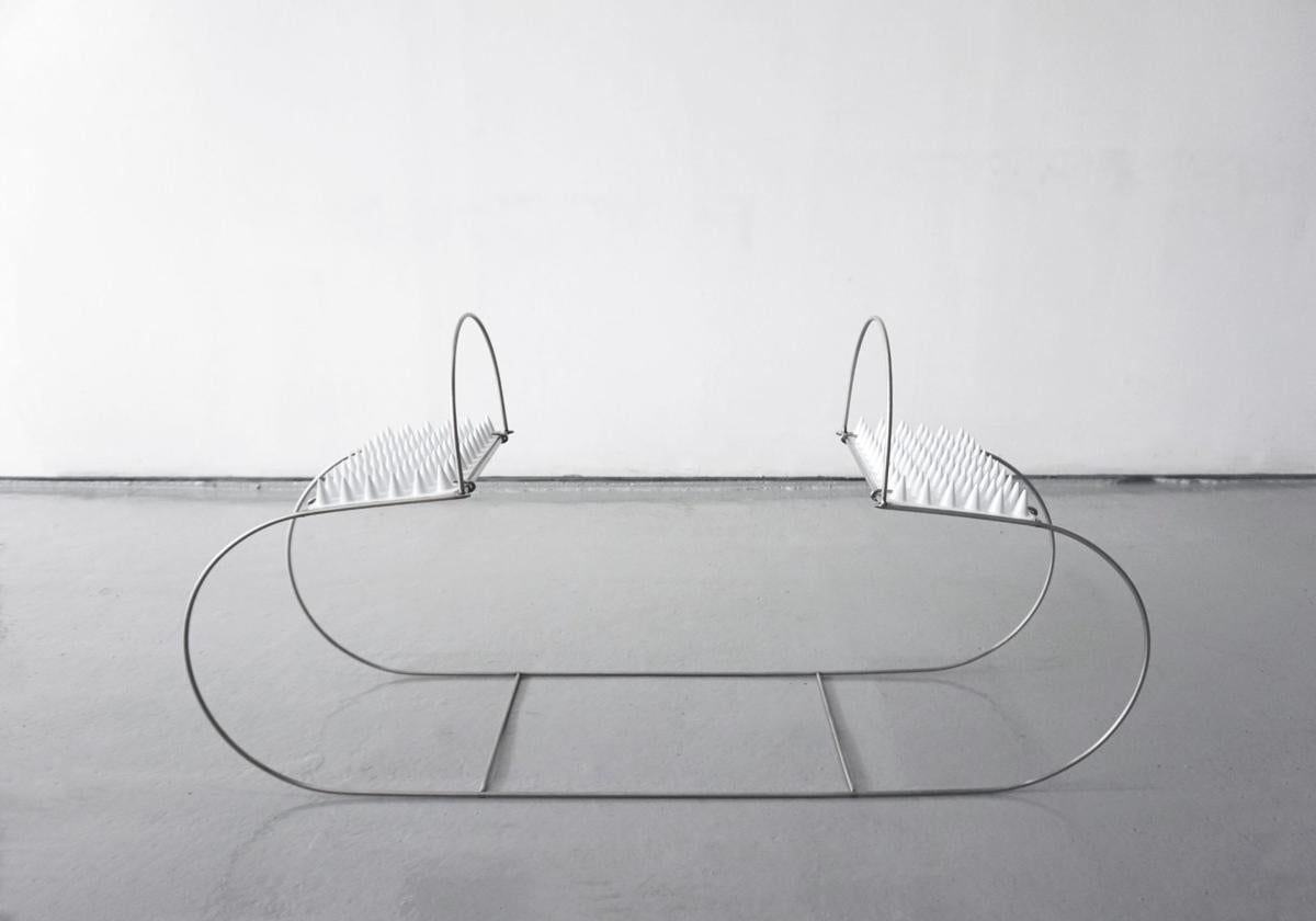 'Sitting piece for 2' (2021), obra de Andrea Dávila Rubio que estará en la próxima edición de la Feria.