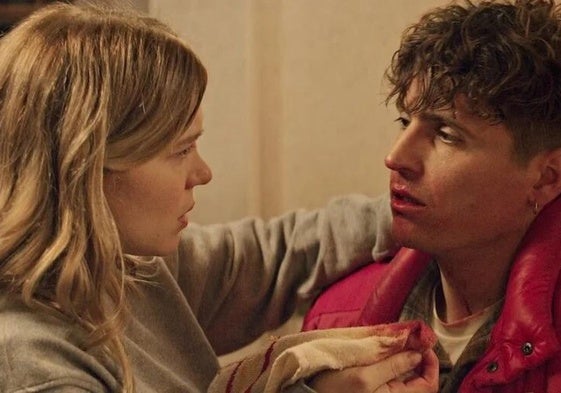 Léa Seydoux y Raphaël Quenard en 'El segundo acto'.