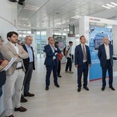 Inauguración del centro tecnológico en la tercera planta de la Torre Xtela.