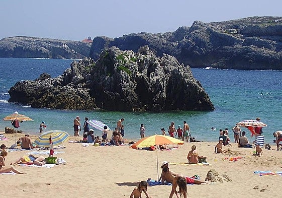 Imagen de la playa de San Juan de la Canal.