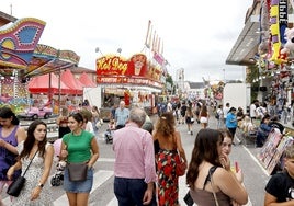 El ambiente del recinto ferial de La Patrona el año pasado.