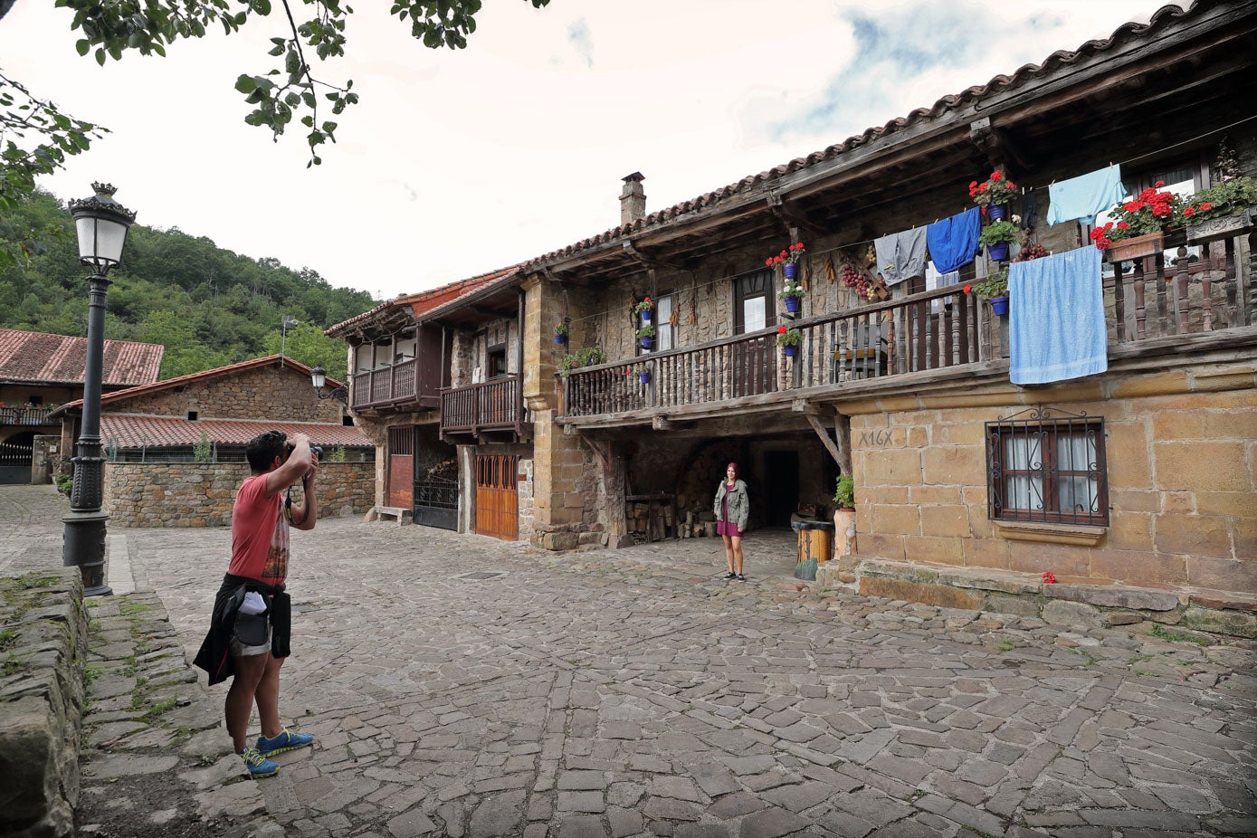 Casonas típicas de la arquitectura cántabra. 