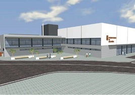 Recreación polideportivo de Argoños.