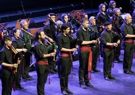 La Banda de Gaitas de Cantabria regresa a la Gala y al escenrario de la Sala Argenta.