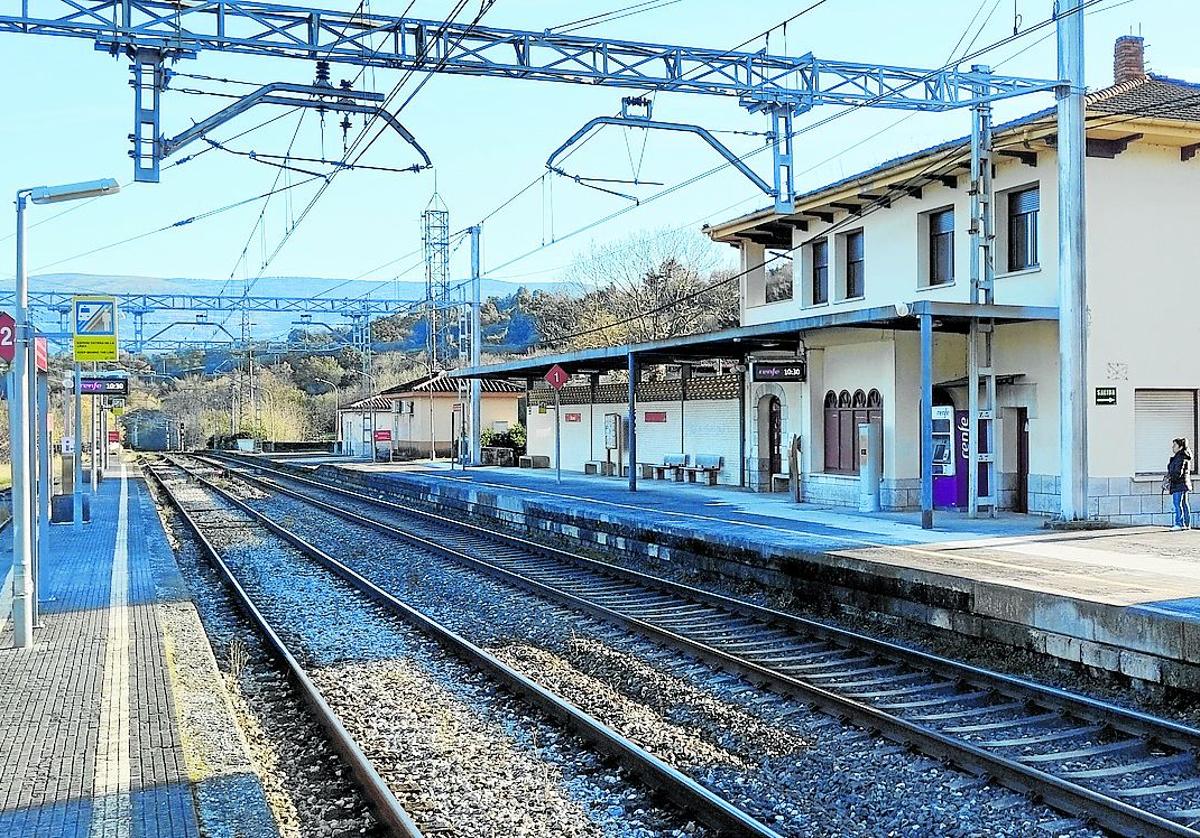 Imagen de archivo de la estación de Bárcena de Pie de Concha.