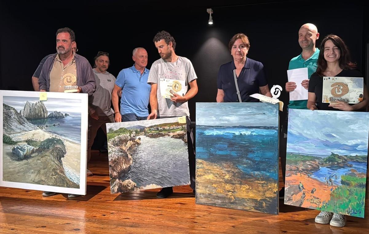 Imagen principal - Arte y naturaleza se fusionaron en el IX Concurso Nacional de Pintura Rápida Costa Quebrada