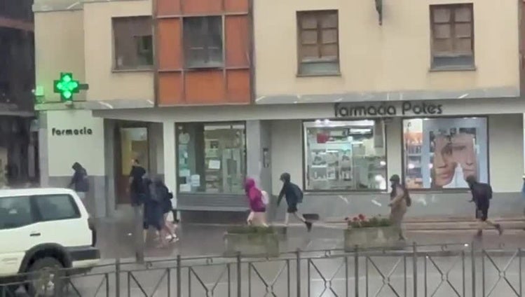 Tormenta en Potes