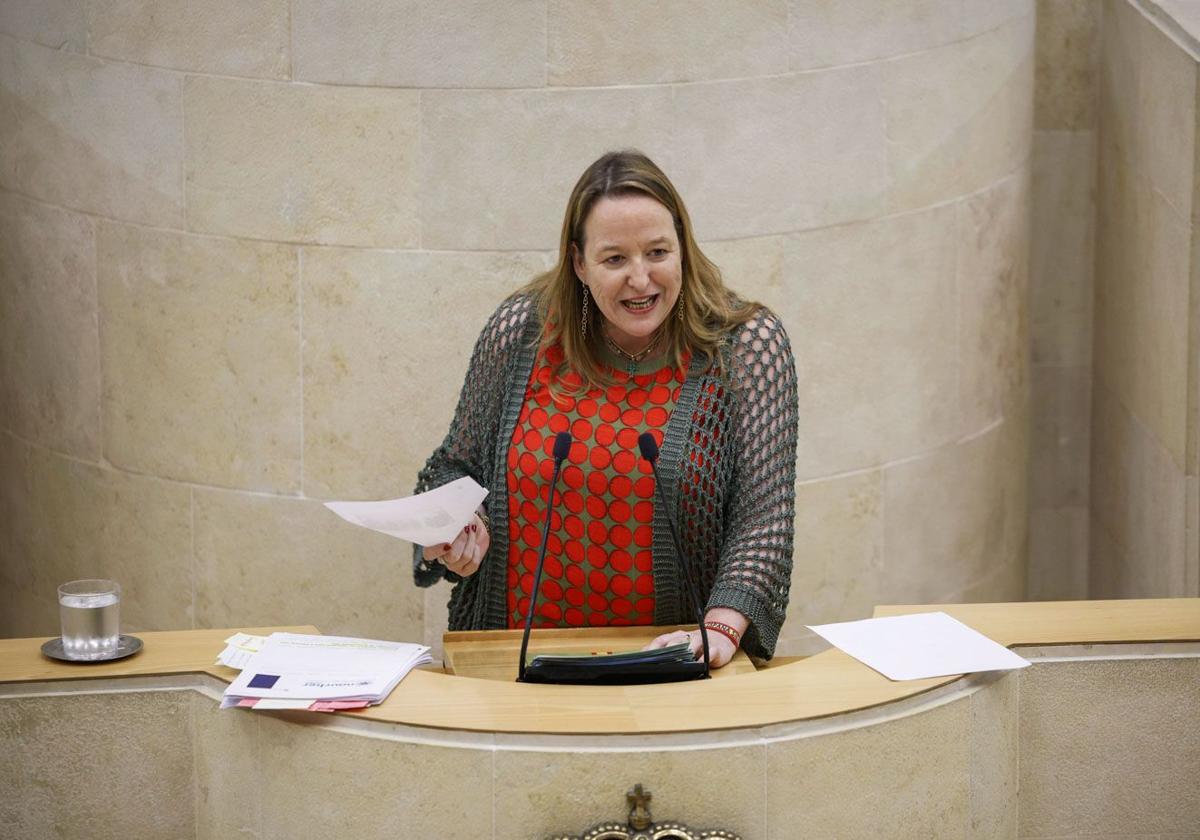 Leticia Díaz, portavoz de Vox.