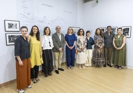 Representantes institucionales inauguraron 'Voces de la Patagonia' en la Biblioteca Central.