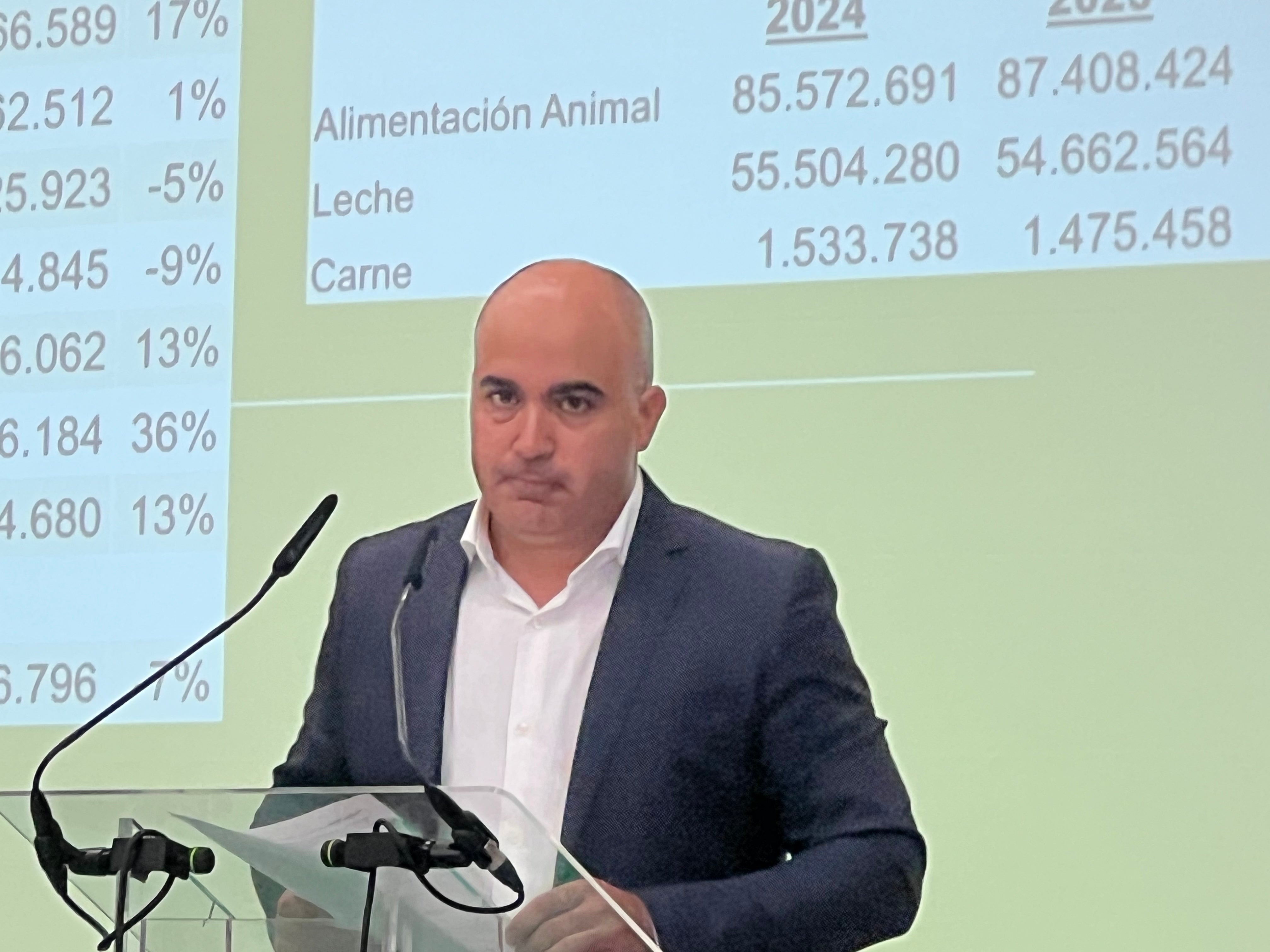 Jacobo Alonso, director general, durante su intervención.