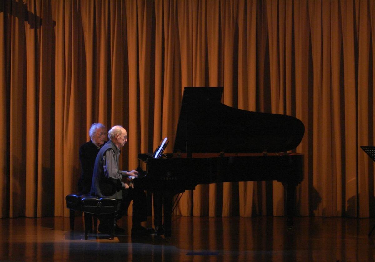 Interpretación de 'Vexations, de Satie, en el Guggenheim neoyorquino en 2017.