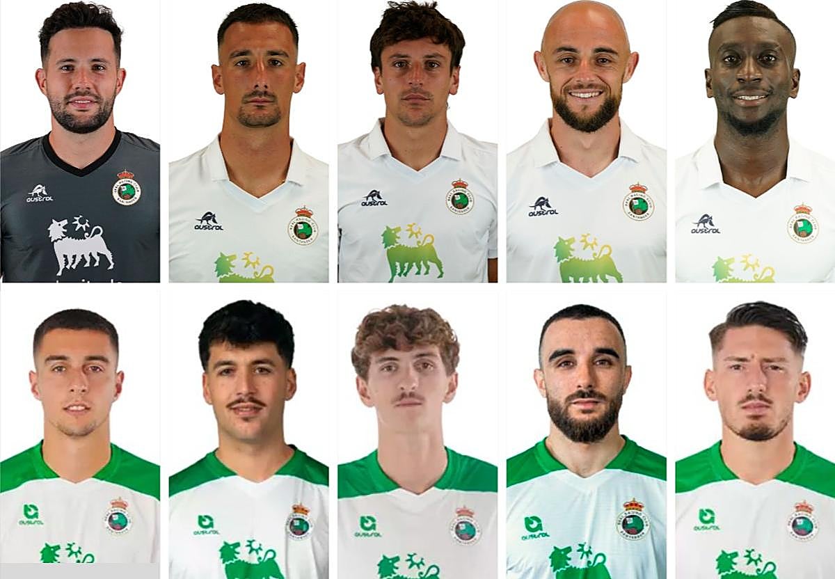 Arriba, los jugadores que finalizan contrato. Abajo, los que terminan su periodo de cesión.