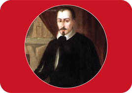Retrato del cronista de Aragón del siglo XVI Gerónimo (o Jerónimo) Zurita.