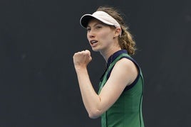 Cristina Bucsa, ganadora en la pista 17..