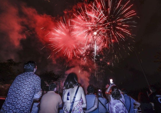 Los fuegos artificiales se lanzarán el día 16 de agosto.