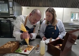 Así se hace el trampantojo de cordero del restaurante Ibidem en Arnuero