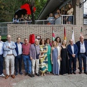 Ramón Llanos, Eduardo Polanco, Adolfo Pajares, Santiago Póliz, Eduardo Vega, Gabriel Cayón (socio número uno de la entidad), Belén Muñoz, Ana Rotella (presidenta del Círculo de Recreo), Ana Ruera, María Dolores Llanos, Marigen Ventureira, Joaquín Ruiz de Villa y Miguel Pascual.