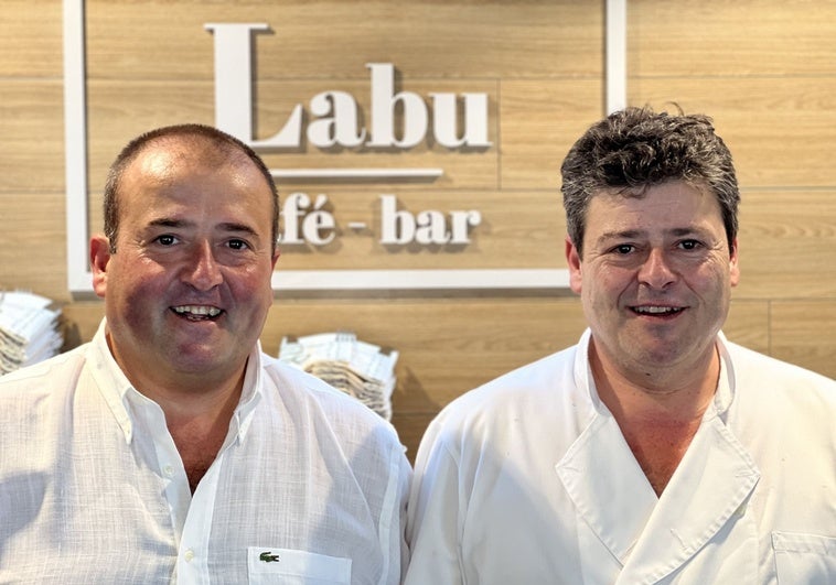 Los hermanos Sergio y Fran Laínz Fernández.